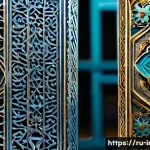 이란 금속 세공 기술 - Here are three detailed image prompts in English, focusing on Iranian metalwork as described in the ...