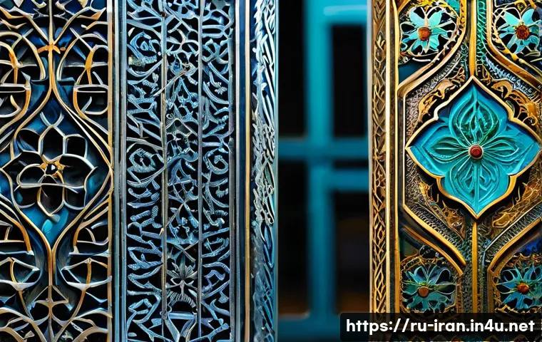 이란 금속 세공 기술 - Here are three detailed image prompts in English, focusing on Iranian metalwork as described in the ...